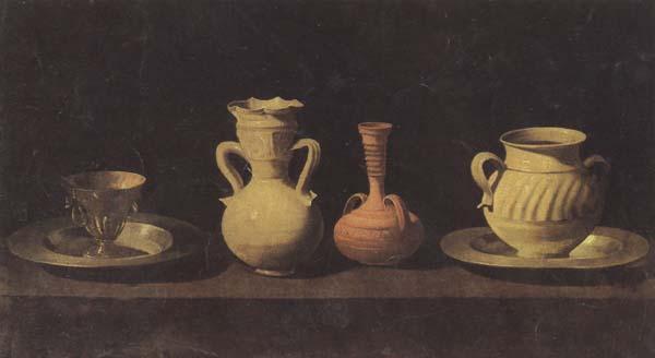 Francisco de Zurbaran Still Life with Pottery